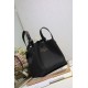 Replica Borse Alta Qualità a secchiello Dior Signature piccola/media nera Riproduzione Fedele Replica Borse Alta Qualità a secchiello Dior Signature piccola/media nera imitazioni