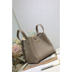 Borsa a secchiello Dior Signature piccola/media grigia Borsa a secchiello Dior Signature piccola/media grigia