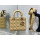 Riproduzione Fedele Replica Borsa Dior Lady Dior My ABCDior Piccola Pastello imitazioni