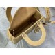 Riproduzione Fedele Replica Borsa Dior Lady Dior My ABCDior Piccola Pastello imitazioni