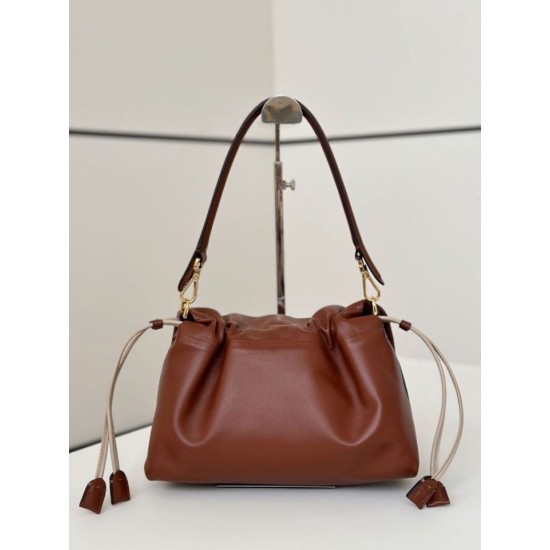 Replica Borsa Fendi Mamma Baguette Media/Grande Nappa Caffè Imitazione Outlet Riproduzione Fedele Borsa Fendi Mamma Baguette Media/Grande Replica Nappa Caffè Imitazione Outlet imitazioni