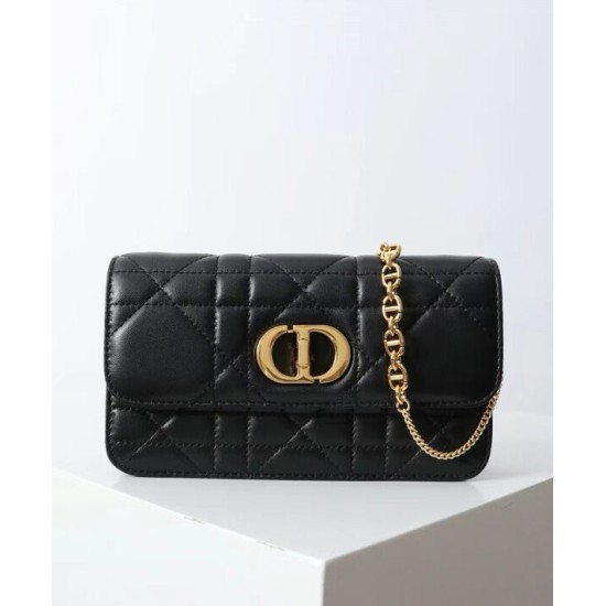 Replica Borsa Dior Miss Caro con Catena Nera Imitazione Riproduzione Fedele Borsa Dior Miss Caro Replica con Catena Nera Imitazione imitazioni