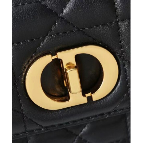 Replica Borsa Dior Miss Caro con Catena Nera Imitazione Riproduzione Fedele Borsa Dior Miss Caro Replica con Catena Nera Imitazione imitazioni