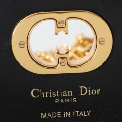 Riproduzione Fedele Borsa Dior Miss Caro Replica con Catena Nera Imitazione imitazioni