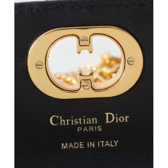 Replica Borsa Dior Miss Caro con Catena Nera Imitazione Riproduzione Fedele Borsa Dior Miss Caro Replica con Catena Nera Imitazione imitazioni