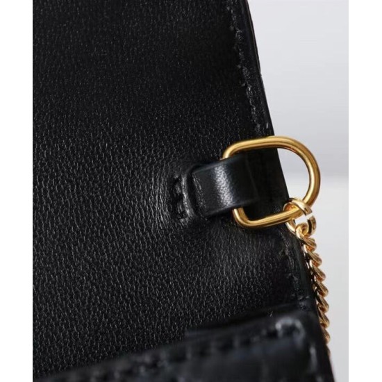 Replica Borsa Dior Miss Caro con Catena Nera Imitazione Riproduzione Fedele Borsa Dior Miss Caro Replica con Catena Nera Imitazione imitazioni