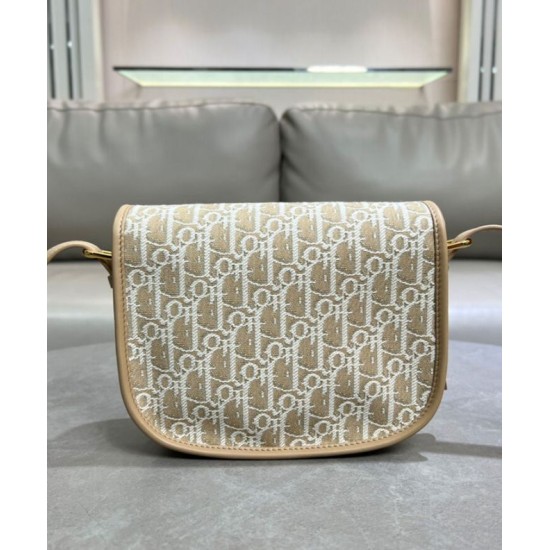 Replica Borse Dior Bobby Media M9337 Albicocca Riproduzione Fedele Borse Replica Dior Bobby Media M9337 Albicocca