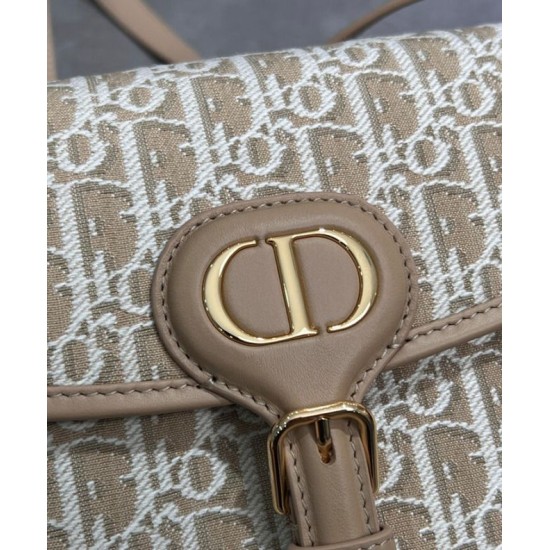 Replica Borse Dior Bobby Media M9337 Albicocca Riproduzione Fedele Borse Replica Dior Bobby Media M9337 Albicocca
