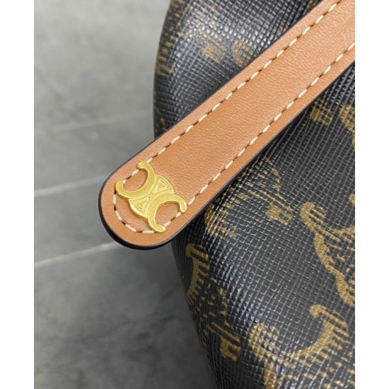 Replica Borse Firmate Celine Teen Celine Lulu Celine con stampa logo 120722 Caffè Riproduzione Fedele Borse Firmate Replica Celine Teen Celine Lulu Celine con stampa logo 120722 Caffè imitazioni