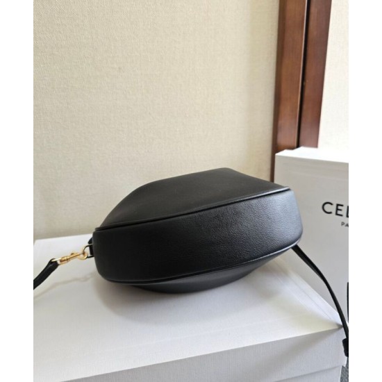 Replica Borse Imitazioni Hobo Celine Teen Celine Lulu Celine in pelle di vitello granata 120723 Nero/Crema Riproduzione Fedele Borse Imitazioni Hobo Celine Teen Celine Lulu replica Celine in pelle di vitello granata 120723 Nero/Crema imitazioni