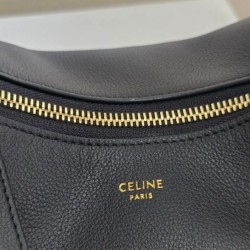 Replica Borse Imitazioni Hobo Celine Teen Celine Lulu Celine in pelle di vitello granata 120723 Nero/Crema Riproduzione Fedele Borse Imitazioni Hobo Celine Teen Celine Lulu replica Celine in pelle di vitello granata 120723 Nero/Crema imitazioni