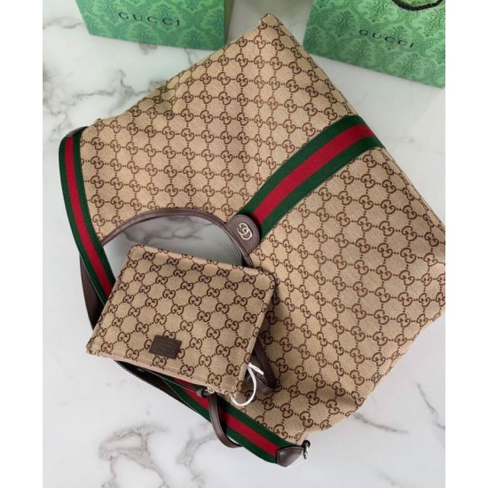 Replica Borsa 1:1 tote Gucci Giglio grande 853971 caffè/blu Imitazione Riproduzione Fedele Borsa Replica tote Gucci Giglio grande 853971 caffè/blu Imitazione imitazioni