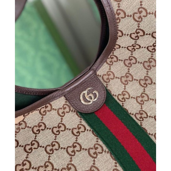 Replica Borsa 1:1 tote Gucci Giglio grande 853971 caffè/blu Imitazione Riproduzione Fedele Borsa Replica tote Gucci Giglio grande 853971 caffè/blu Imitazione imitazioni