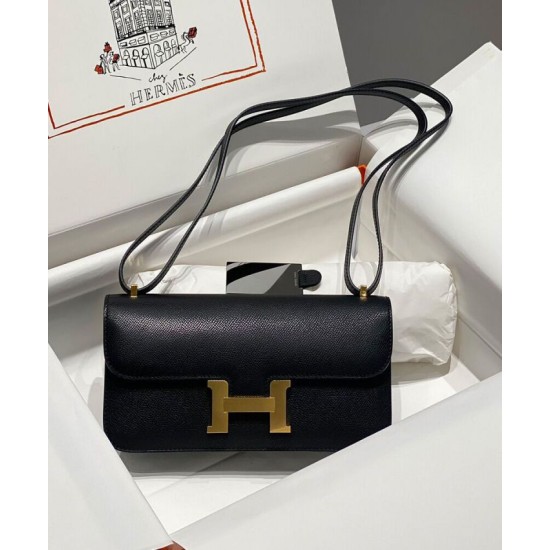 Replica Borsa Hermès Constance Elan Long Clutch Etoupe Epsom Nera Imitazioni Riproduzione Fedele Borsa Hermès Constance Elan Long Clutch Etoupe Epsom Nera Imitazioni imitazioni