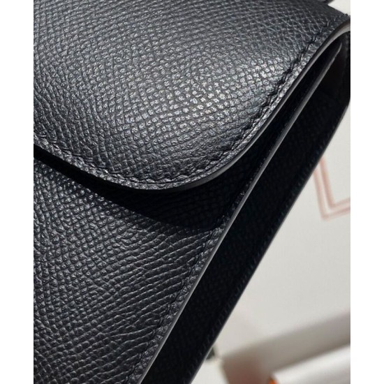 Replica Borsa Hermès Constance Elan Long Clutch Etoupe Epsom Nera Imitazioni Riproduzione Fedele Borsa Hermès Constance Elan Long Clutch Etoupe Epsom Nera Imitazioni imitazioni