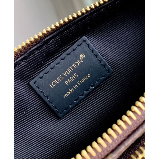 Riproduzione Fedele Borsa Keepit Louis Vuitton Replica M14806 Marrone Imitazione imitazioni