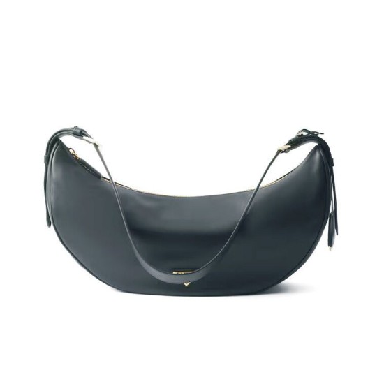 Replica Borsa a tracolla Prada Demi-lune Grande 1BC255 Nero/Bianco/Caffè Riproduzione Fedele Borsa a tracolla Prada Demi-lune Grande Replica 1BC255 Nero/Bianco/Caffè imitazioni