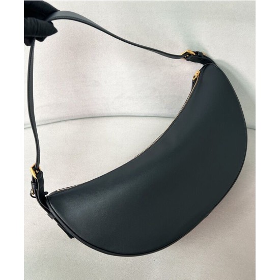 Replica Borsa a tracolla Prada Demi-lune Grande 1BC255 Nero/Bianco/Caffè Riproduzione Fedele Borsa a tracolla Prada Demi-lune Grande Replica 1BC255 Nero/Bianco/Caffè imitazioni