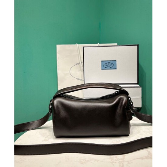 Replica Borse di alta qualità Prada Nappa 2VH188 Caffè scuro Replica Borse di alta qualità Prada Nappa 2VH188 Caffè scuro