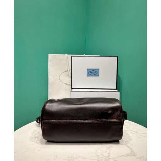 Replica Borse di alta qualità Prada Nappa 2VH188 Caffè scuro Replica Borse di alta qualità Prada Nappa 2VH188 Caffè scuro