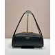 Replica Borsa a tracolla Prada Swing Smooth 1BC249 Nero Riproduzione Fedele Borsa a tracolla Prada Swing Smooth Replica 1BC249 Nero imitazioni