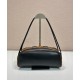 Replica Borsa a tracolla Prada Swing Smooth 1BC249 Nero Riproduzione Fedele Borsa a tracolla Prada Swing Smooth Replica 1BC249 Nero imitazioni