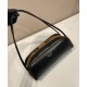 Replica Borsa a tracolla Prada Swing Smooth 1BC249 Nero Riproduzione Fedele Borsa a tracolla Prada Swing Smooth Replica 1BC249 Nero imitazioni