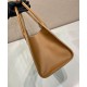 Replica Borse tote media Prada in misto lino 1BG572 Caffè Riproduzione Fedele Replica Borse tote media Prada in misto lino 1BG572 Caffè imitazioni