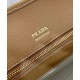 Replica Borse tote media Prada in misto lino 1BG572 Caffè Riproduzione Fedele Replica Borse tote media Prada in misto lino 1BG572 Caffè imitazioni