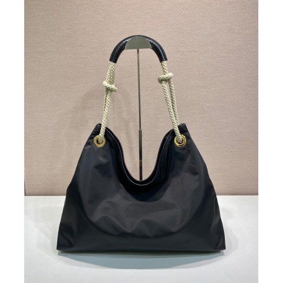 Replica Borsa a tracolla Prada Mariner grande Re-Nylon 1BC244 Nero/Caffè Imitazione Riproduzione Fedele Borsa a tracolla Prada Mariner grande Re-Nylon Replica 1BC244 Nero/Caffè Imitazione imitazioni