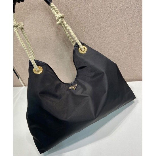Replica Borsa a tracolla Prada Mariner grande Re-Nylon 1BC244 Nero/Caffè Imitazione Riproduzione Fedele Borsa a tracolla Prada Mariner grande Re-Nylon Replica 1BC244 Nero/Caffè Imitazione imitazioni