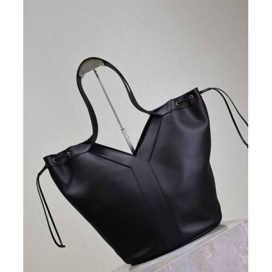 Replica borse griffate a hobo YSL Saint Laurent Y Grande 833160 Nero Riproduzione Fedele Imitazioni borse griffate a hobo YSL Saint Laurent Y Grande 833160 Nero imitazioni