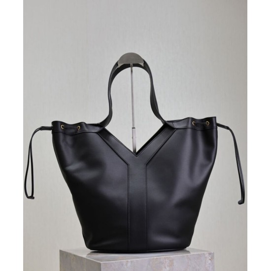 Replica borse griffate a hobo YSL Saint Laurent Y Grande 833160 Nero Riproduzione Fedele Imitazioni borse griffate a hobo YSL Saint Laurent Y Grande 833160 Nero imitazioni