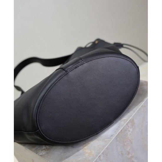 Replica borse griffate a hobo YSL Saint Laurent Y Grande 833160 Nero Riproduzione Fedele Imitazioni borse griffate a hobo YSL Saint Laurent Y Grande 833160 Nero imitazioni