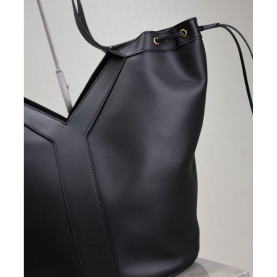 Replica borse griffate a hobo YSL Saint Laurent Y Grande 833160 Nero Riproduzione Fedele Imitazioni borse griffate a hobo YSL Saint Laurent Y Grande 833160 Nero imitazioni