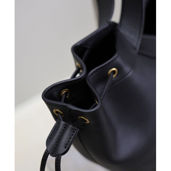 Replica borse griffate a hobo YSL Saint Laurent Y Grande 833160 Nero Riproduzione Fedele Imitazioni borse griffate a hobo YSL Saint Laurent Y Grande 833160 Nero imitazioni
