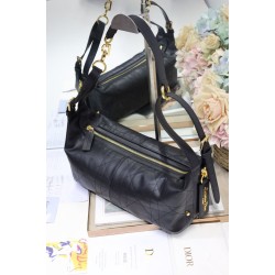 Borse Dior Piccola/Media D-Journey in Vitello Liscio Vintage Nero Borse Dior Piccola/Media D-Journey in Vitello Liscio Vintage Nero