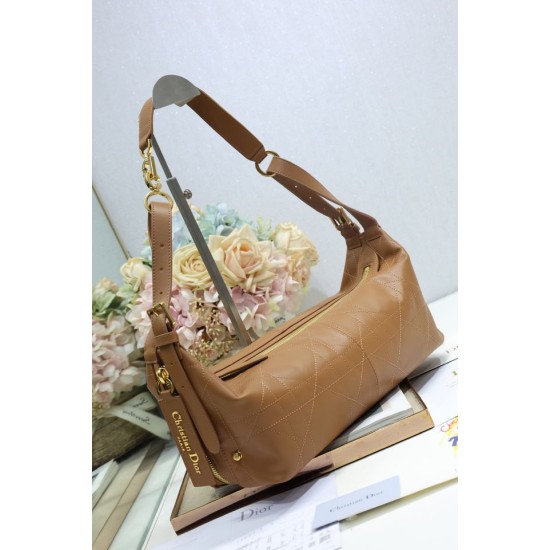 Replica Borse Imitazioni Dior Piccola/Media D-Journey in Vitello Liscio Vintage Cammello Riproduzione Fedele Borse Imitazioni Dior Piccola/Media D-Journey in Vitello Liscio Vintage Cammello imitazioni