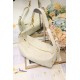 Replica Borsa Dior Piccola/Media D-Journey in Vitello Liscio Vintage Beige Riproduzione Fedele Borsa Dior Piccola/Media D-Journey in Vitello Liscio Vintage Beige imitazioni