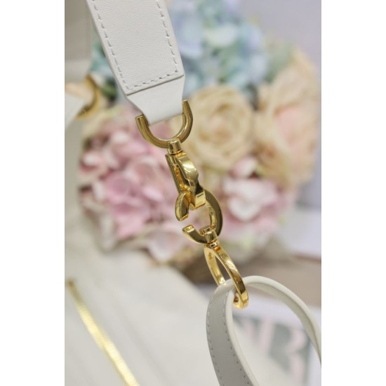 Replica Borsa Dior Piccola/Media D-Journey in Vitello Liscio Vintage Beige Riproduzione Fedele Borsa Dior Piccola/Media D-Journey in Vitello Liscio Vintage Beige imitazioni