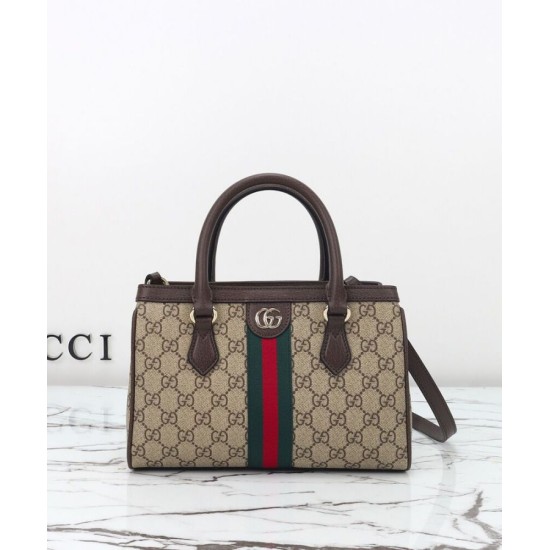Replica Borsa tote Gucci Ophidia piccola/media 836840 Caffè scuro Riproduzione Fedele Borsa tote Gucci Ophidia piccola/media 836840 Caffè scuro imitazioni