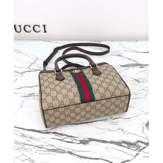 Replica Borsa tote Gucci Ophidia piccola/media 836840 Caffè scuro Riproduzione Fedele Borsa tote Gucci Ophidia piccola/media 836840 Caffè scuro imitazioni