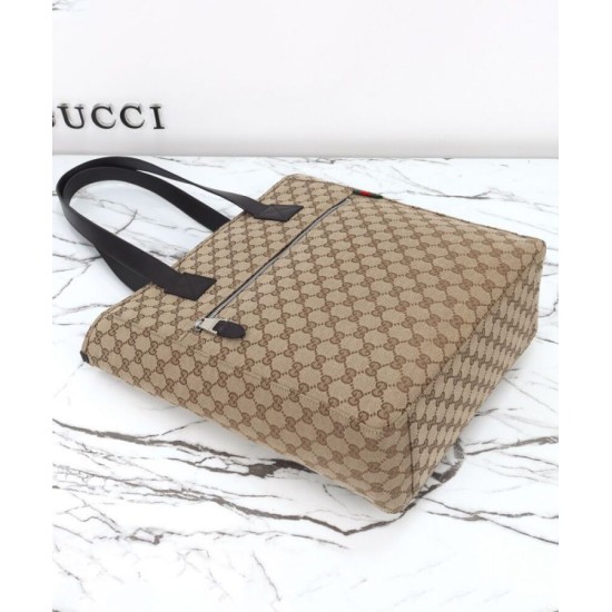 Replica Borse Alta Qualità tote media Gucci in tela GG 834796 Caffè Riproduzione Fedele Borse Replica Alta Qualità tote media Gucci in tela GG 834796 Caffè imitazioni