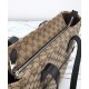 Replica Borse Alta Qualità tote media Gucci in tela GG 834796 Caffè Riproduzione Fedele Borse Replica Alta Qualità tote media Gucci in tela GG 834796 Caffè imitazioni