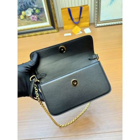 Replica Pari Borsa Louis Vuitton con portafoglio a catena Louis Vuitton Bloom M14564 Riproduzione Fedele Pari replica Borsa Louis Vuitton con portafoglio a catena Louis Vuitton Bloom M14564 imitazioni