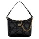 Replica Mini borsa Christian Dior Miss Caro Diorling con catena, nera Riproduzione Fedele Mini borsa Christian Dior Miss Caro Diorling con catena, nera imitazioni