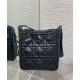 Replica Borsa Christian Dior D-Motion media nera Riproduzione Fedele Borsa Christian Dior D-Motion media nera imitazioni