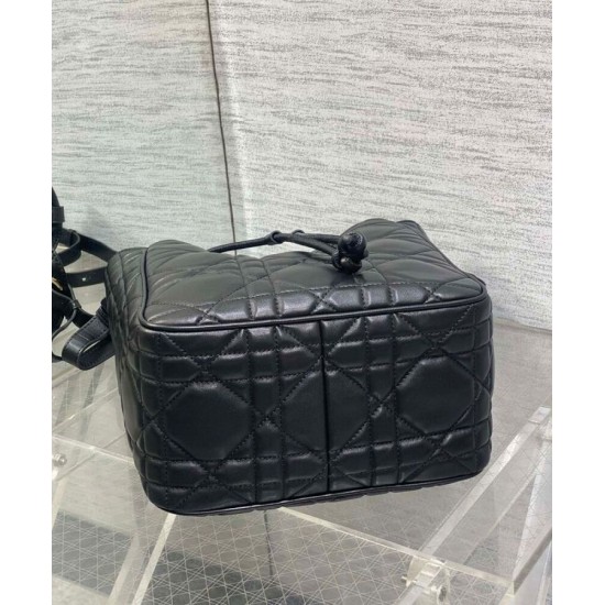 Replica Borsa Christian Dior D-Motion media nera Riproduzione Fedele Borsa Christian Dior D-Motion media nera imitazioni
