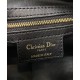Replica Borsa Christian Dior D-Motion media nera Riproduzione Fedele Borsa Christian Dior D-Motion media nera imitazioni