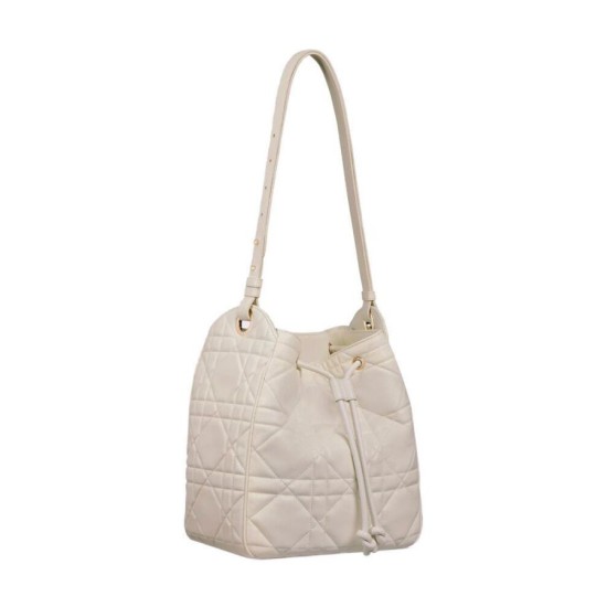 Replica Borse Firmate Christian Dior D-Motion media crema Riproduzione Fedele Borse Firmate Replica Christian Dior D-Motion media crema imitazioni